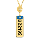 Lebanese Car Plate Keychain