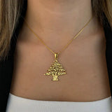 Lebanon Cedar Tree Women's Necklace
