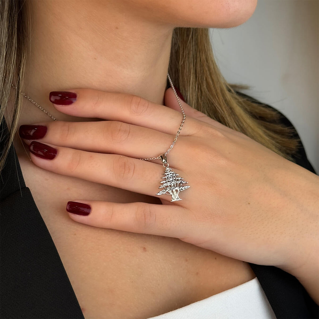 Lebanon Cedar Tree Women's Necklace