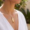 Lebanon 3D Map Women's Necklace