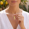 Lebanon 3D Map Women's Necklace