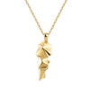 Lebanon 3D Map Women's Necklace