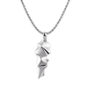 Lebanon 3D Map Men's Necklace