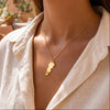 Lebanon Map Necklace