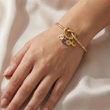 Love Knot Bangle Bracelet