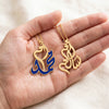 Oum Baby Arabic Name Pear Necklace