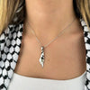 Palestine 3D Map Necklace