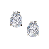 Pear Shape Diamond Studs