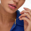 Cubic Bar Women's Necklace