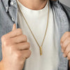 Cubic Bar Men's Necklace