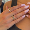 Trio Pear Diamonds Ring