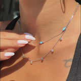 Evil Eye Two-Sided Necklace