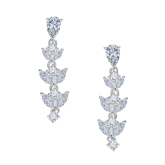 Eterna Diamond Drop Earrings