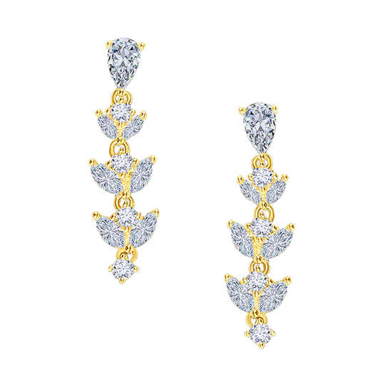 Eterna Diamond Drop Earrings