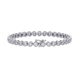 4 mm Round Diamond Tennis Bracelet