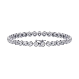 4 mm Round Diamond Tennis Bracelet