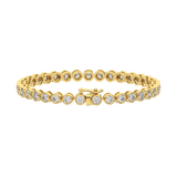 4 mm Round Diamond Tennis Bracelet