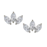Trio Marquise Diamond Studs