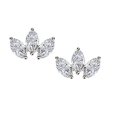 Trio Marquise Diamond Studs
