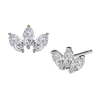 Trio Marquise Diamond Studs