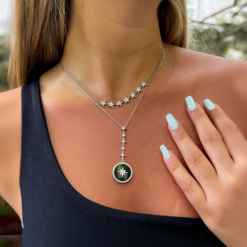 North Star Drop Necklace