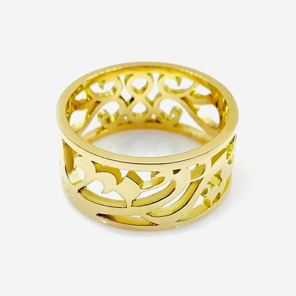 360° Arabic Calligraphy Ring Ring - Pegor Jewelry