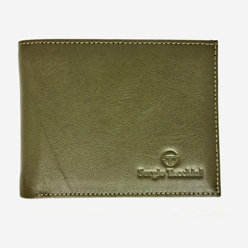 Sergio Tacchini Olive Green Wallet Wallets Classic - Pegor Jewelry