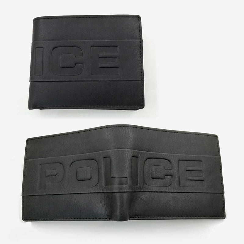 Police Infiniti Bi-Fold Wallet Wallets - Pegor Jewelry
