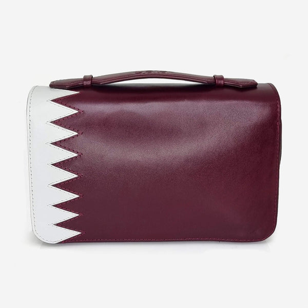 Qatar Leather Purse Handbags, Wallets & Cases - Pegor Jewelry
